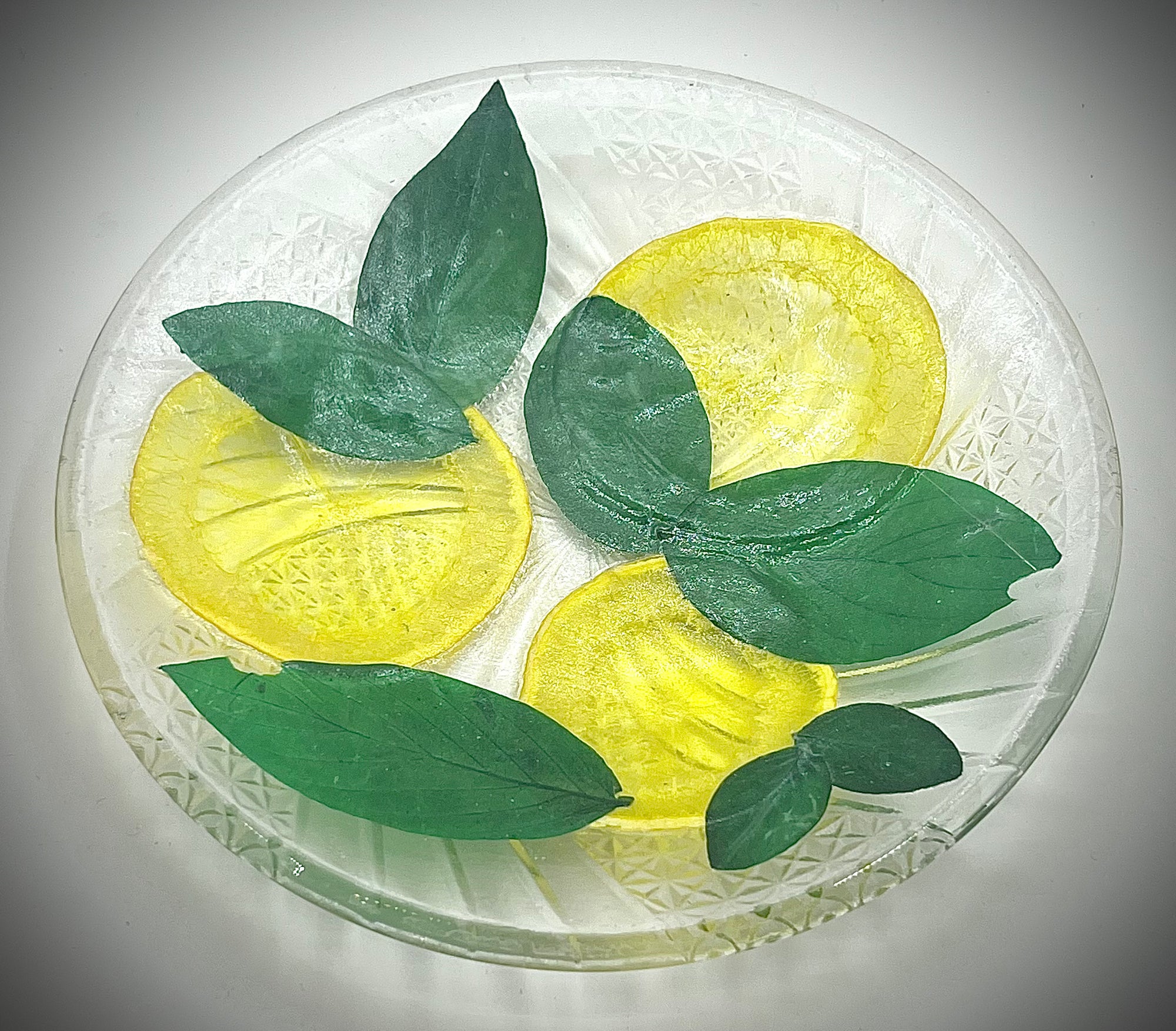 Fused Glass Fruit Dish