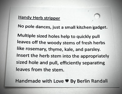 Copper Herb Stripper