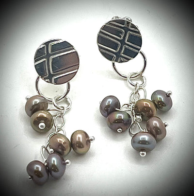 Short Katie's Pearl Earrings