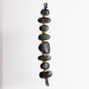 Pebble Bracelet in Oxidized Sterling and 22k Gold