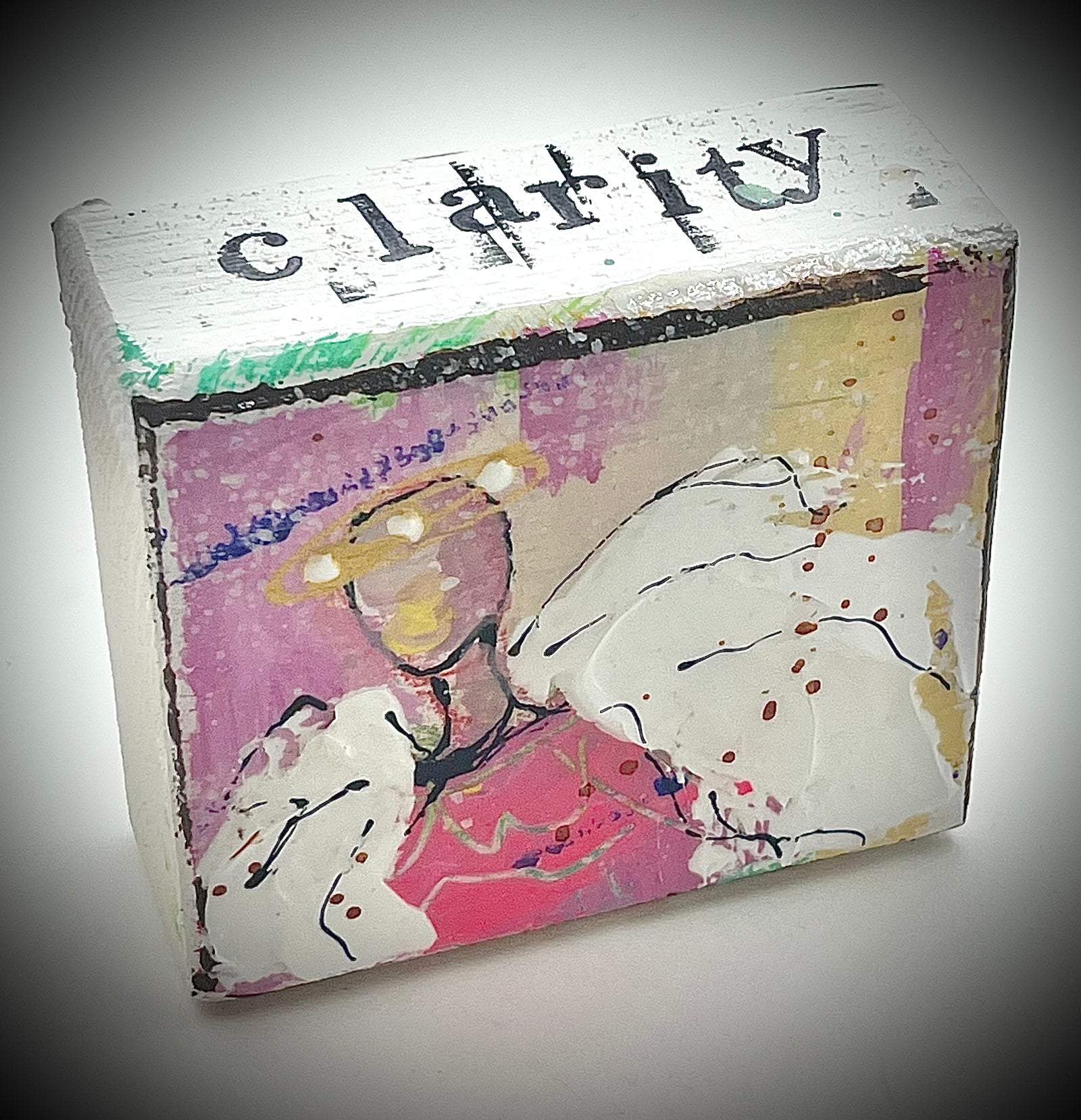 Painted Angel Block - Clarity
