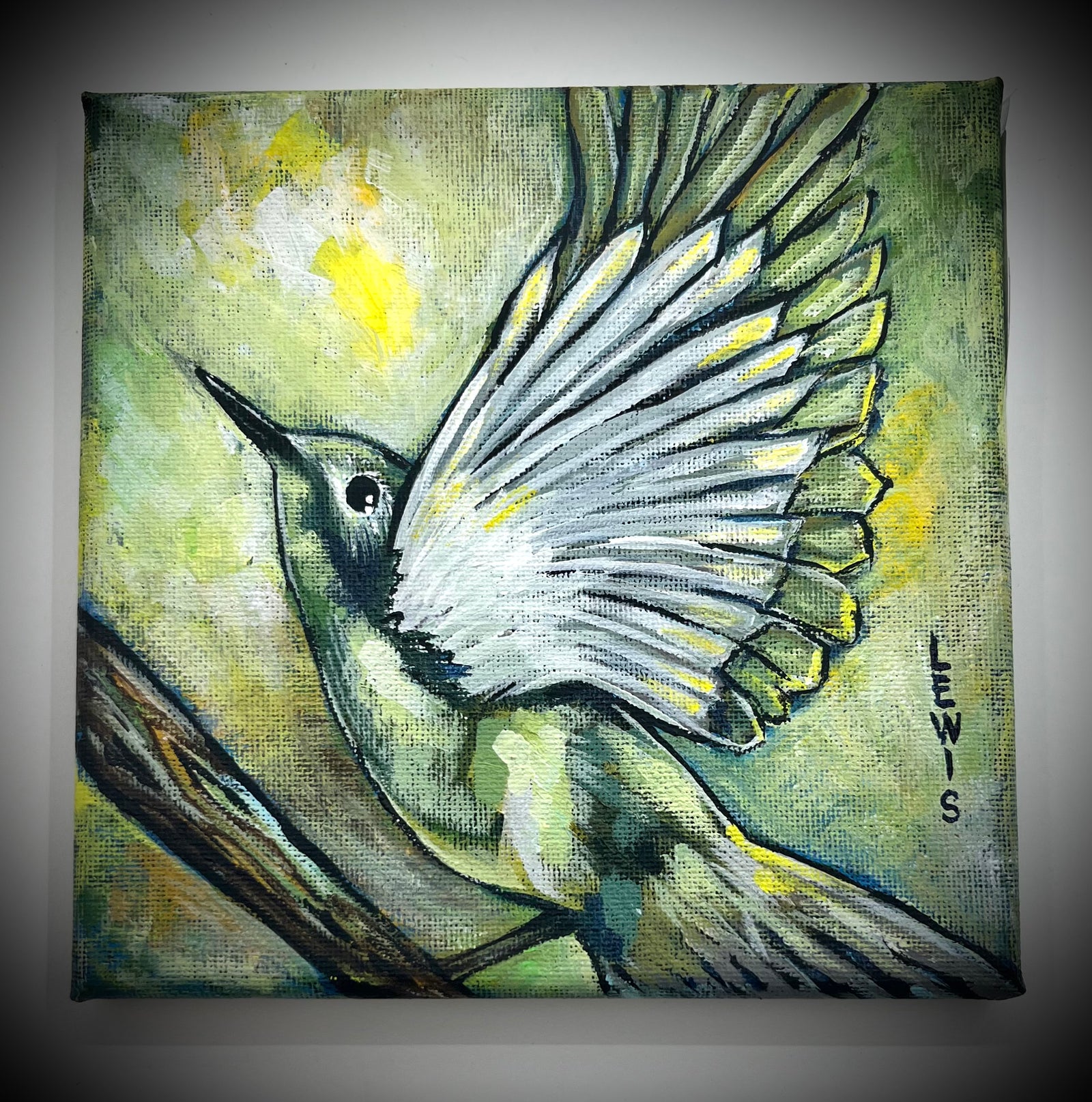 Hummingbird Painting