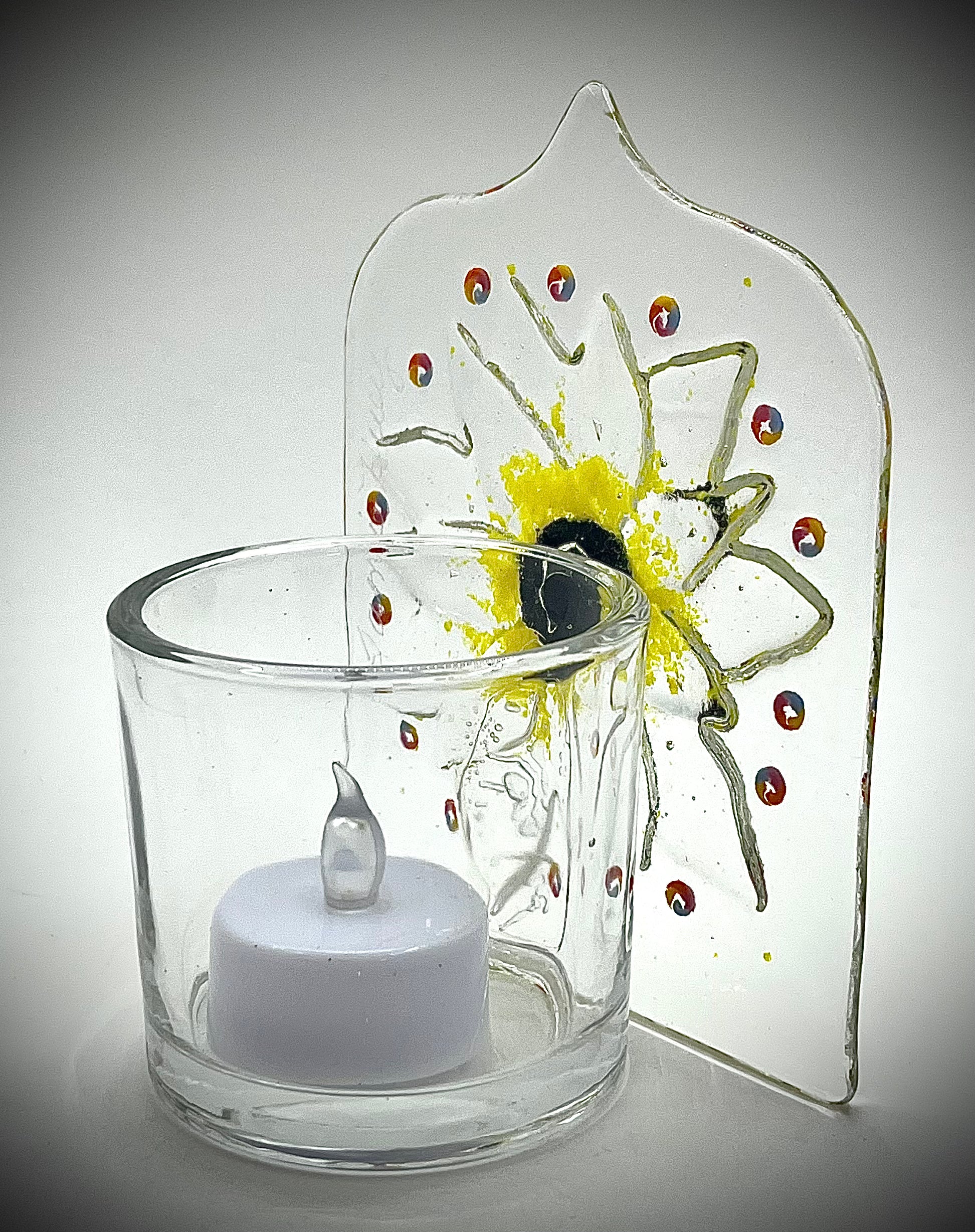 Single Flower Candle Holder