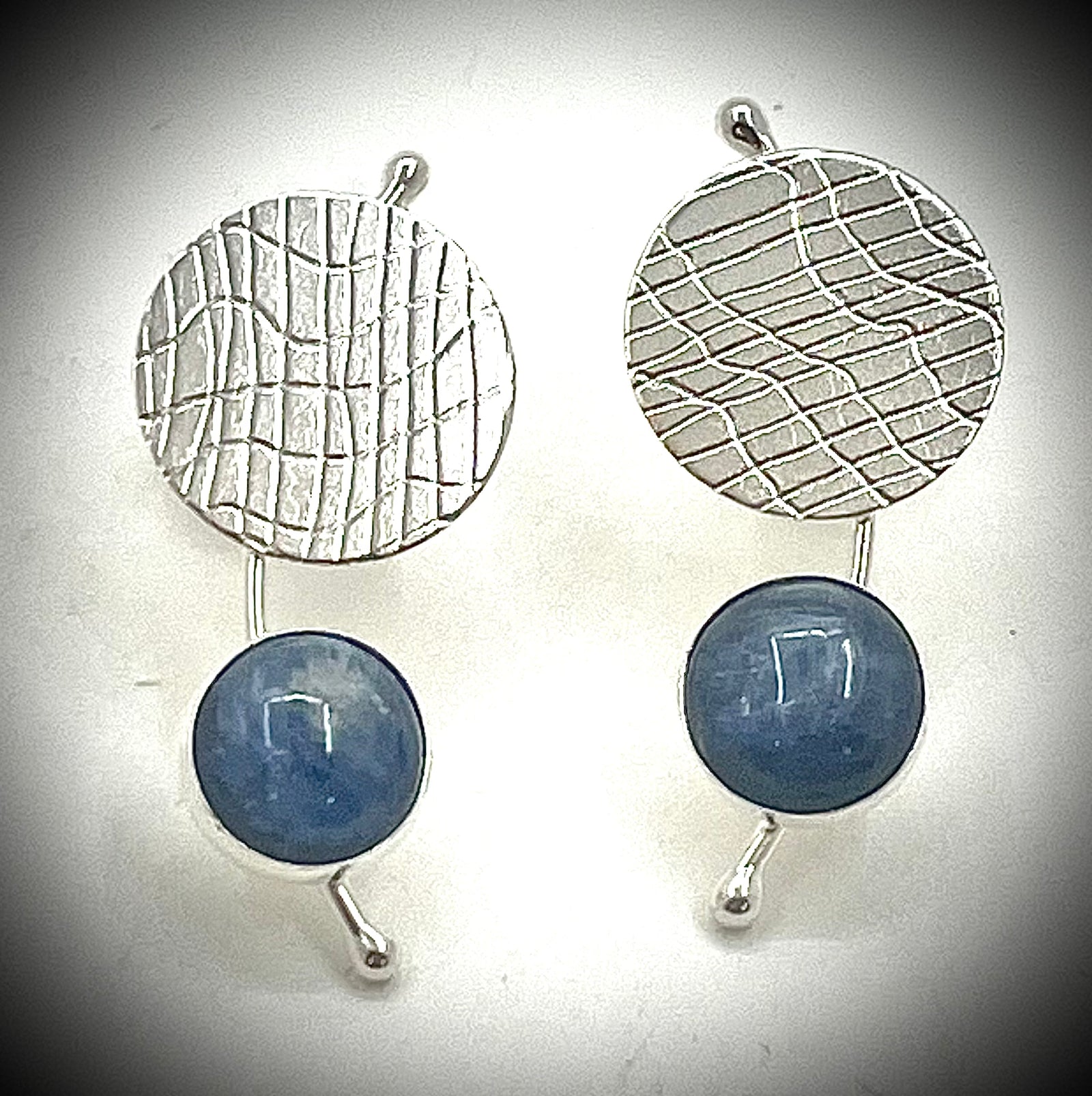 Comet Earrings with Stones