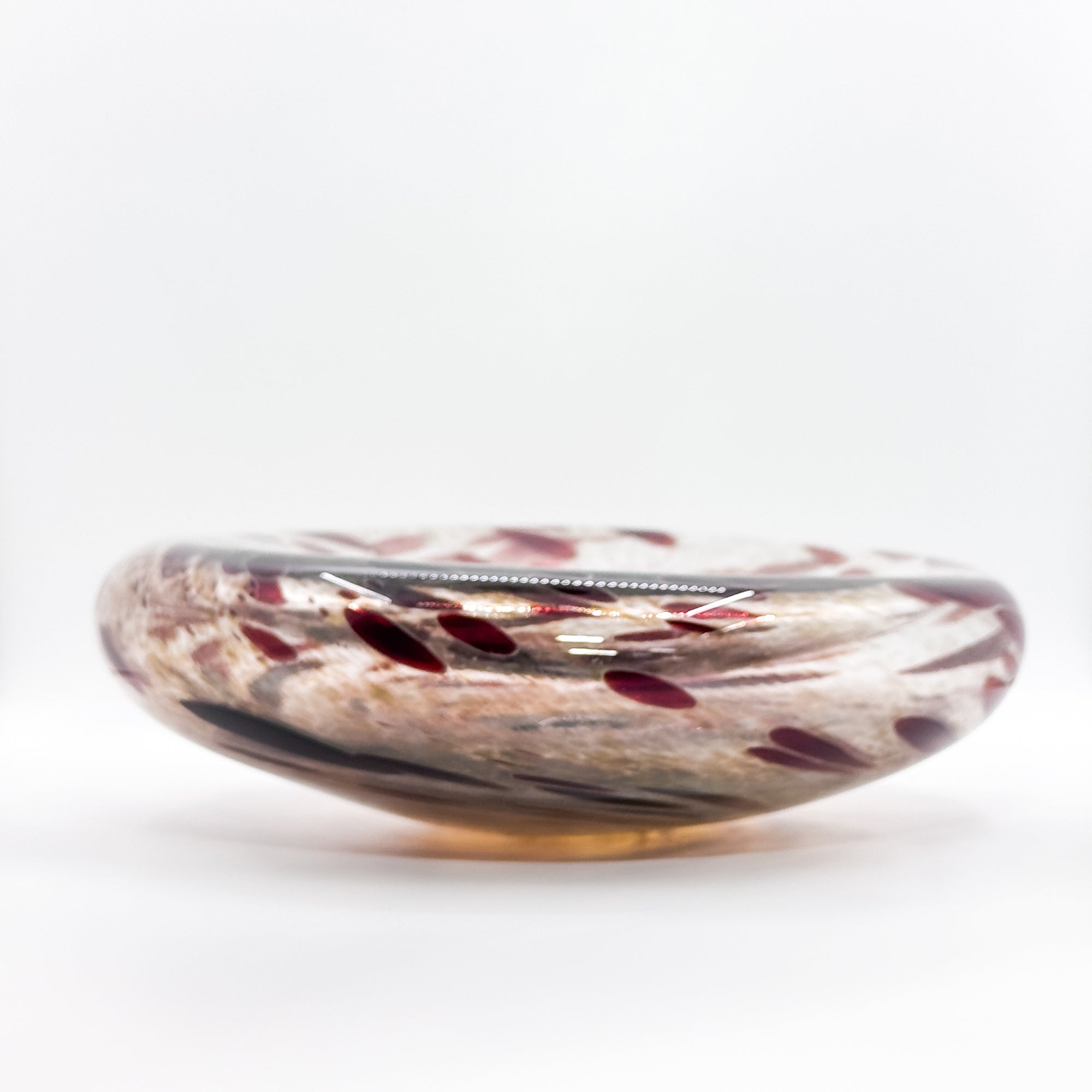 Red dot bobble bowl