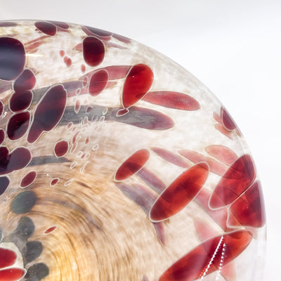 Red dot bobble bowl