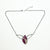 Pink moss agate Jovie choker