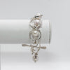 Not Naught Bracelet with White Pearls