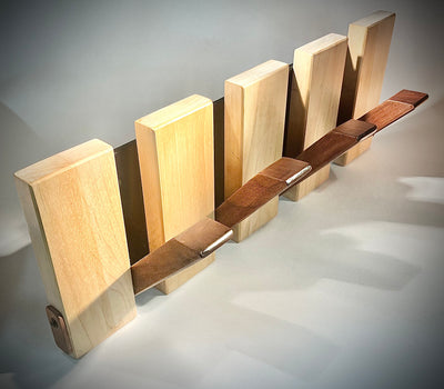 Maple/Walnut Wall Rack