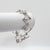 not naught square grey baroque pearl bracelet