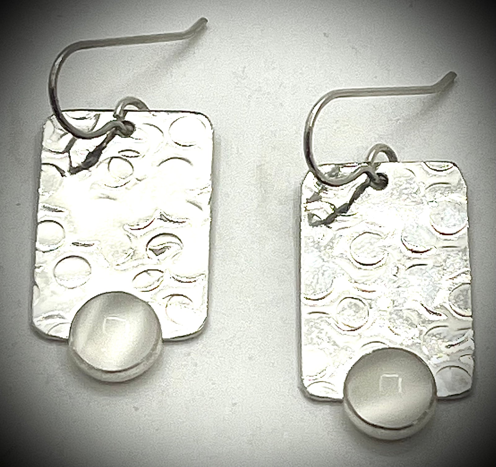 Bubble Up Earrings with Gemstones