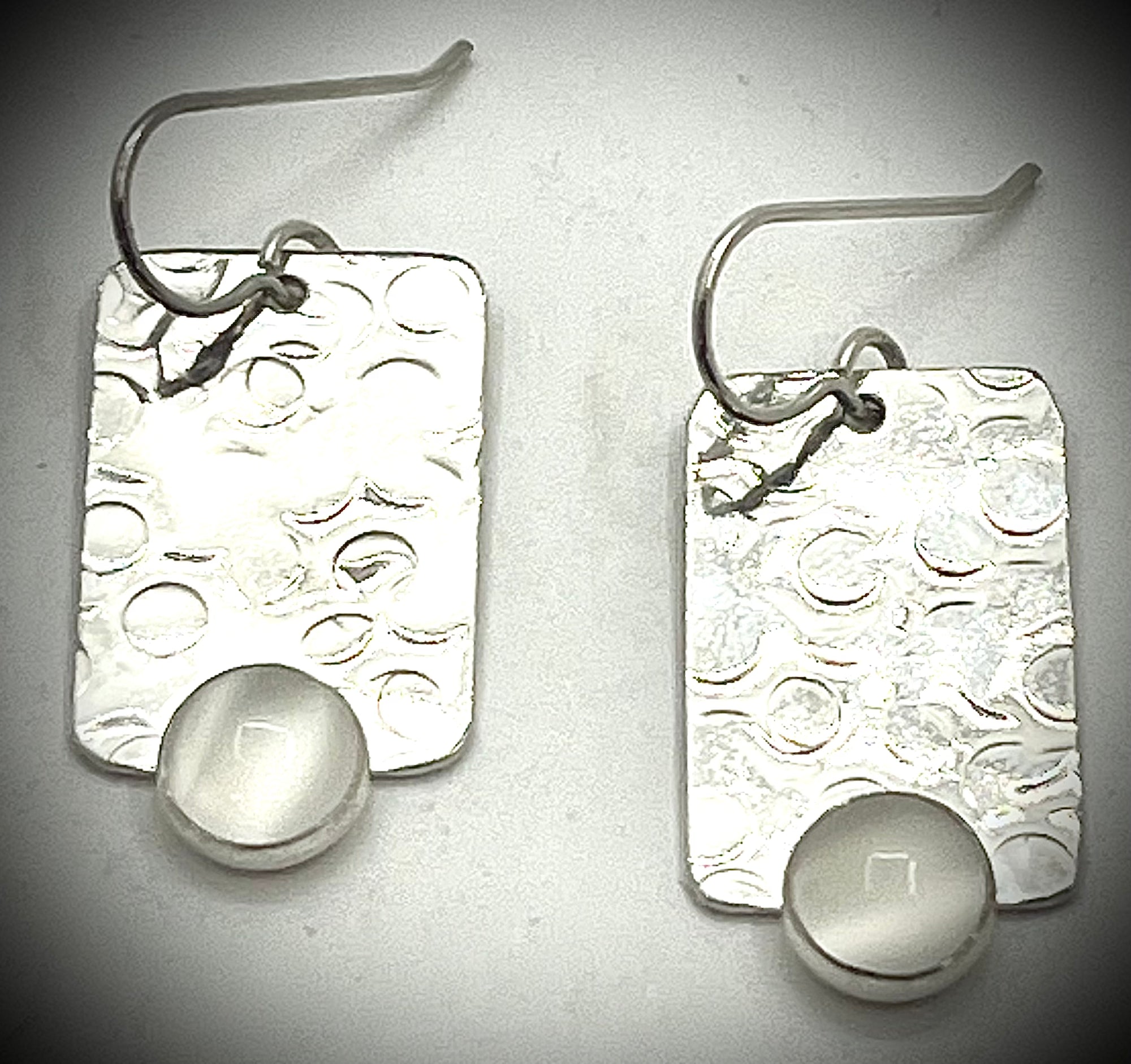Bubble Up Earrings with Gemstones