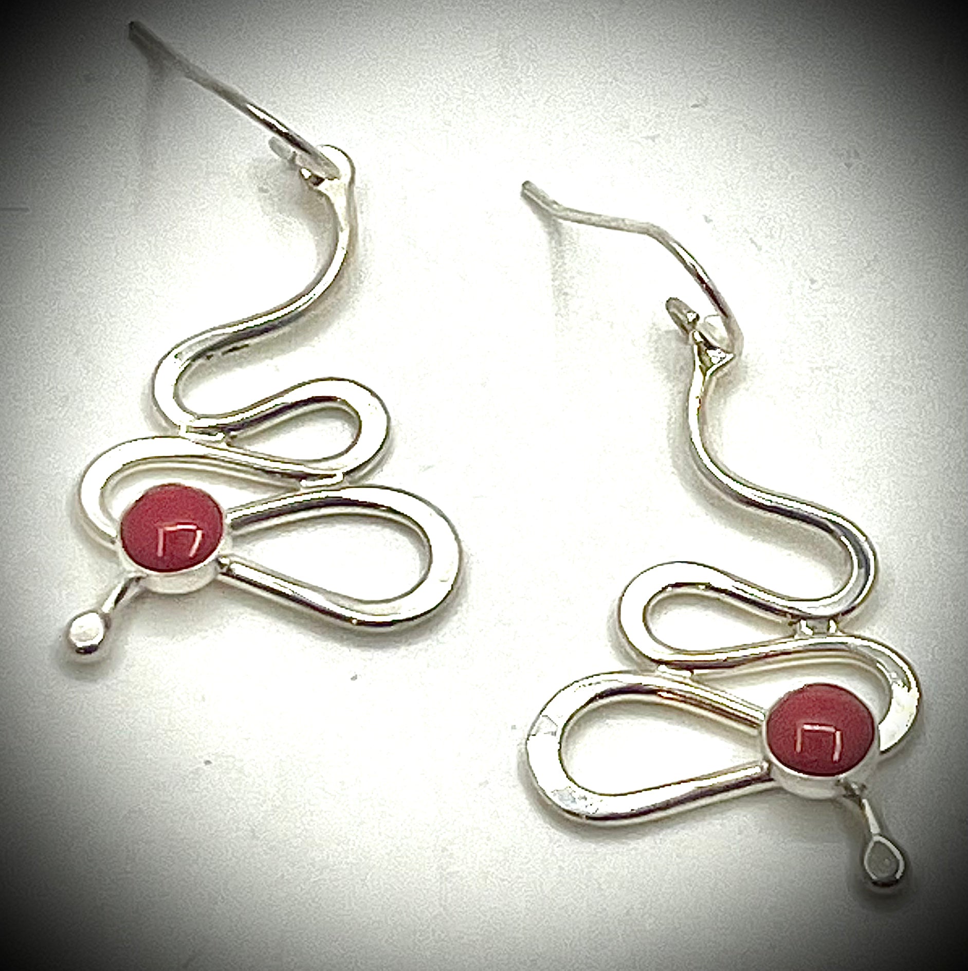 Sterling Touch of Romance Earrings with Gemstones
