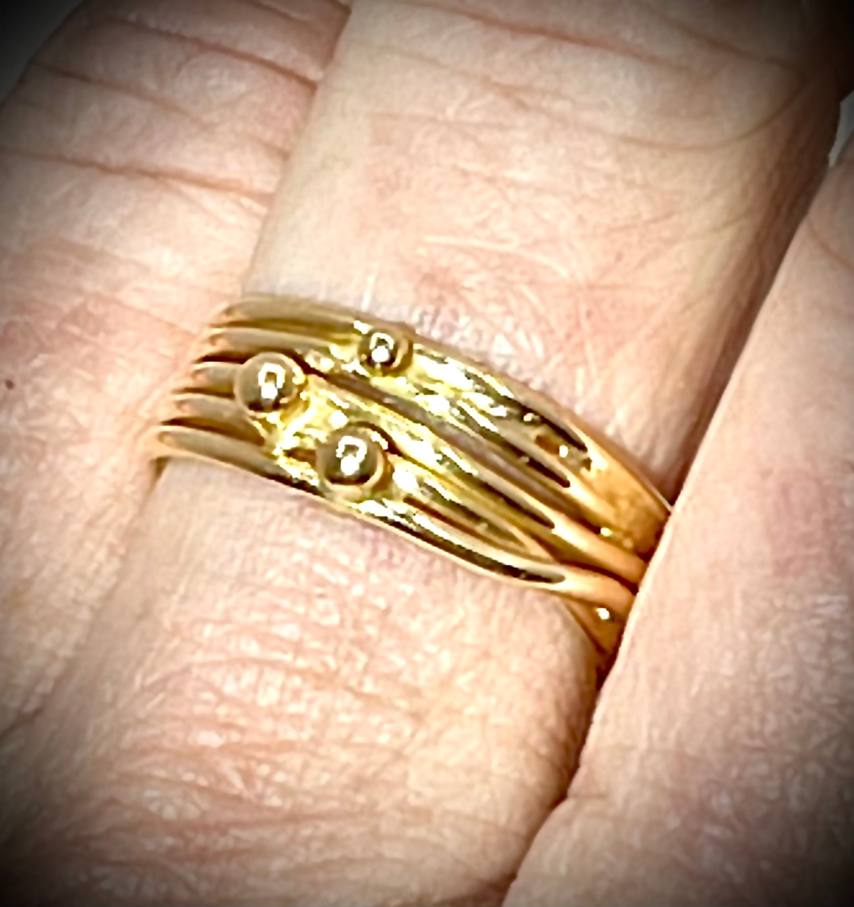 14k Gold Random Theory Ring