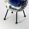 Felted Sheep in cream, blue and grey