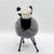 Felted Sheep in  light grey and black