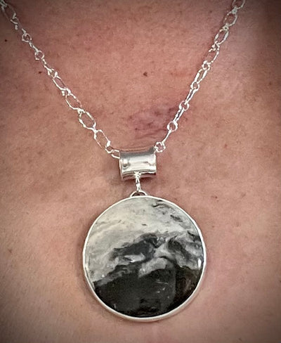 Gray Jasper Necklace