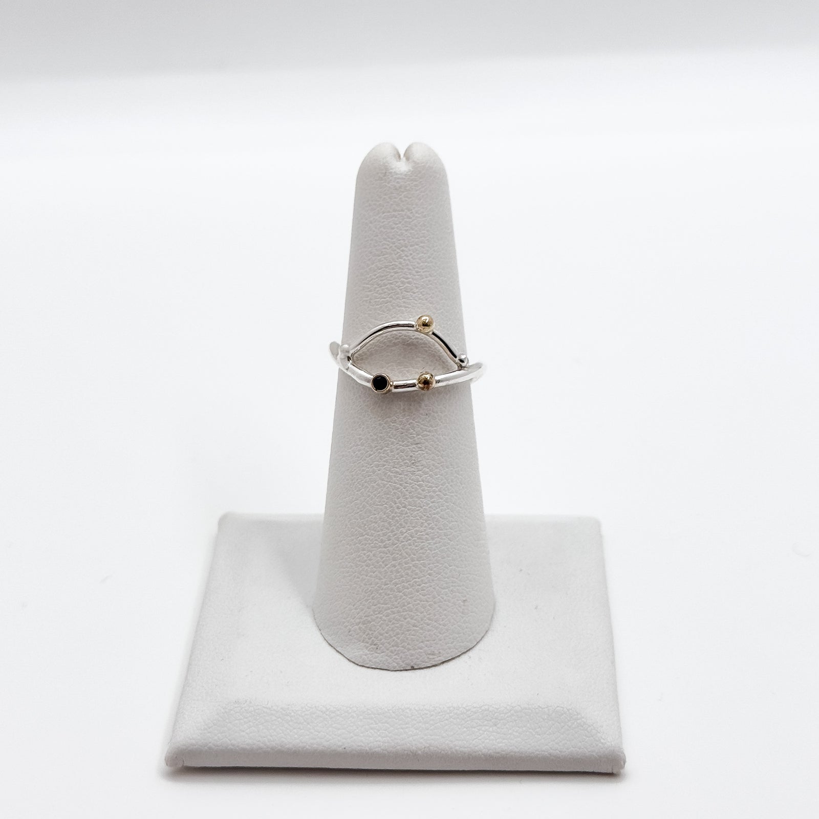 Sweet nothing ring with blue sapphire