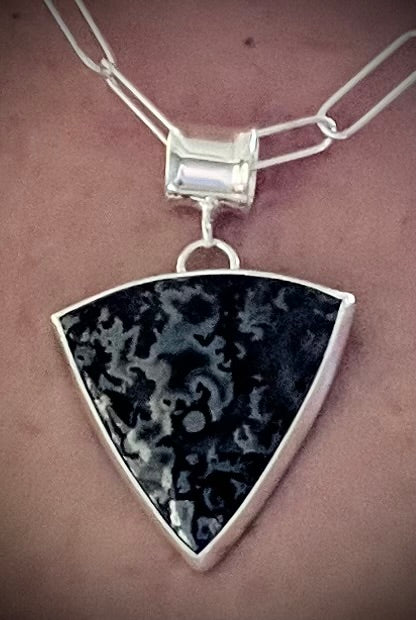 Psilomelane Necklace