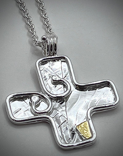 Mini Honker Cross Necklace