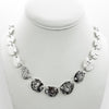 Smash necklace with balled connectors