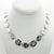 Smash necklace with balled connectors