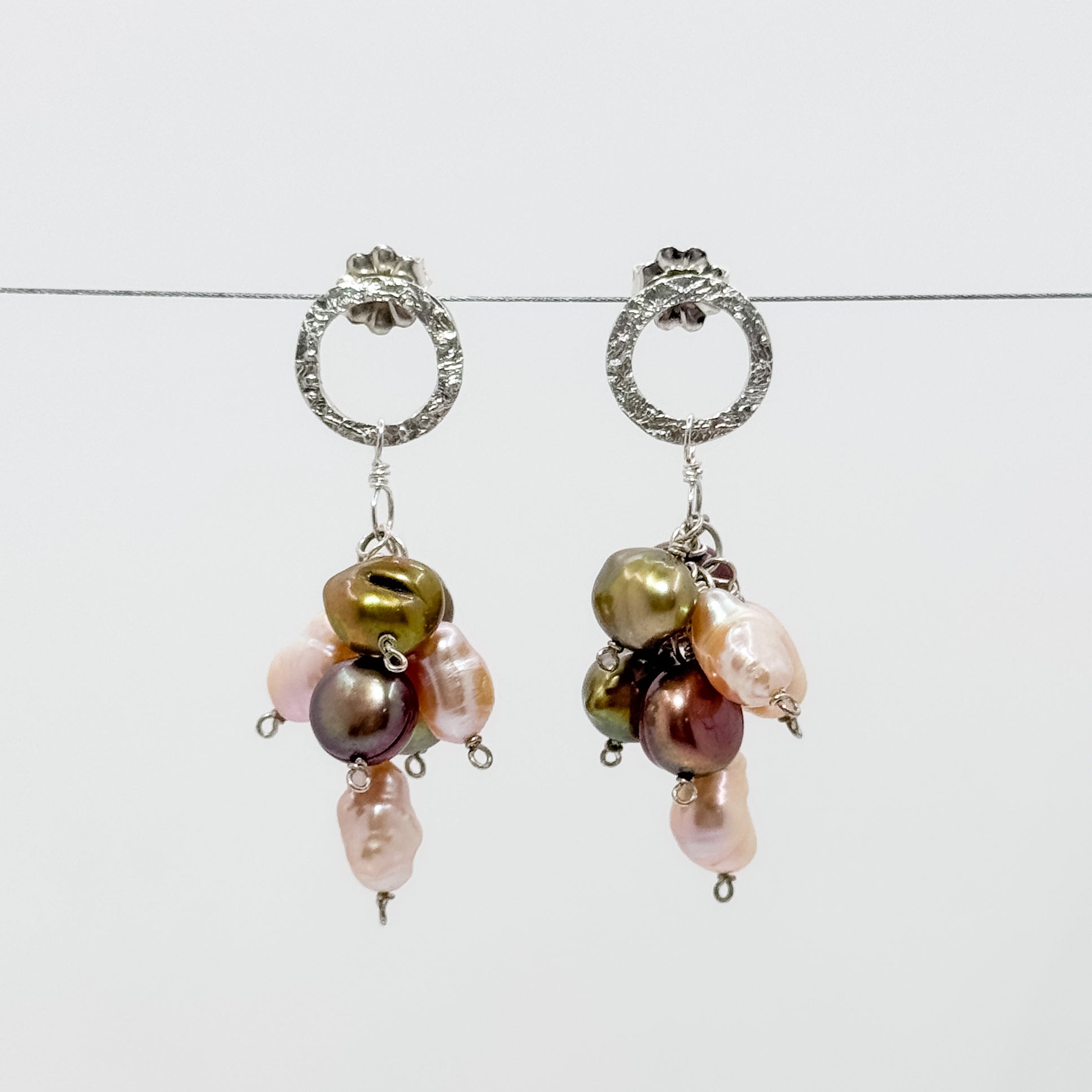 Carolina pearls earrings