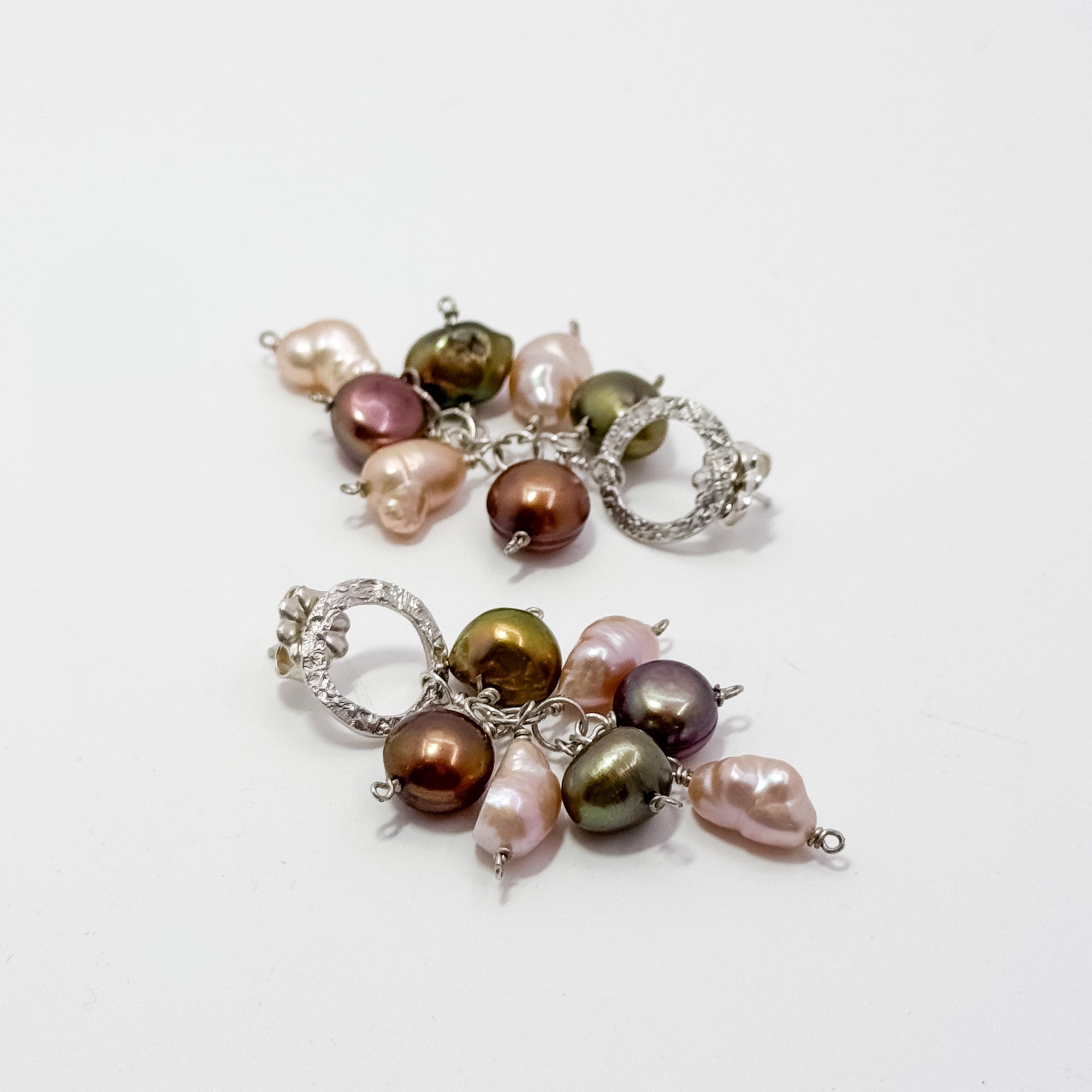 Carolina pearls earrings