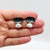 Oval 1 Fresh water pearl earrings