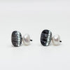 Oval 1 Fresh water pearl earrings