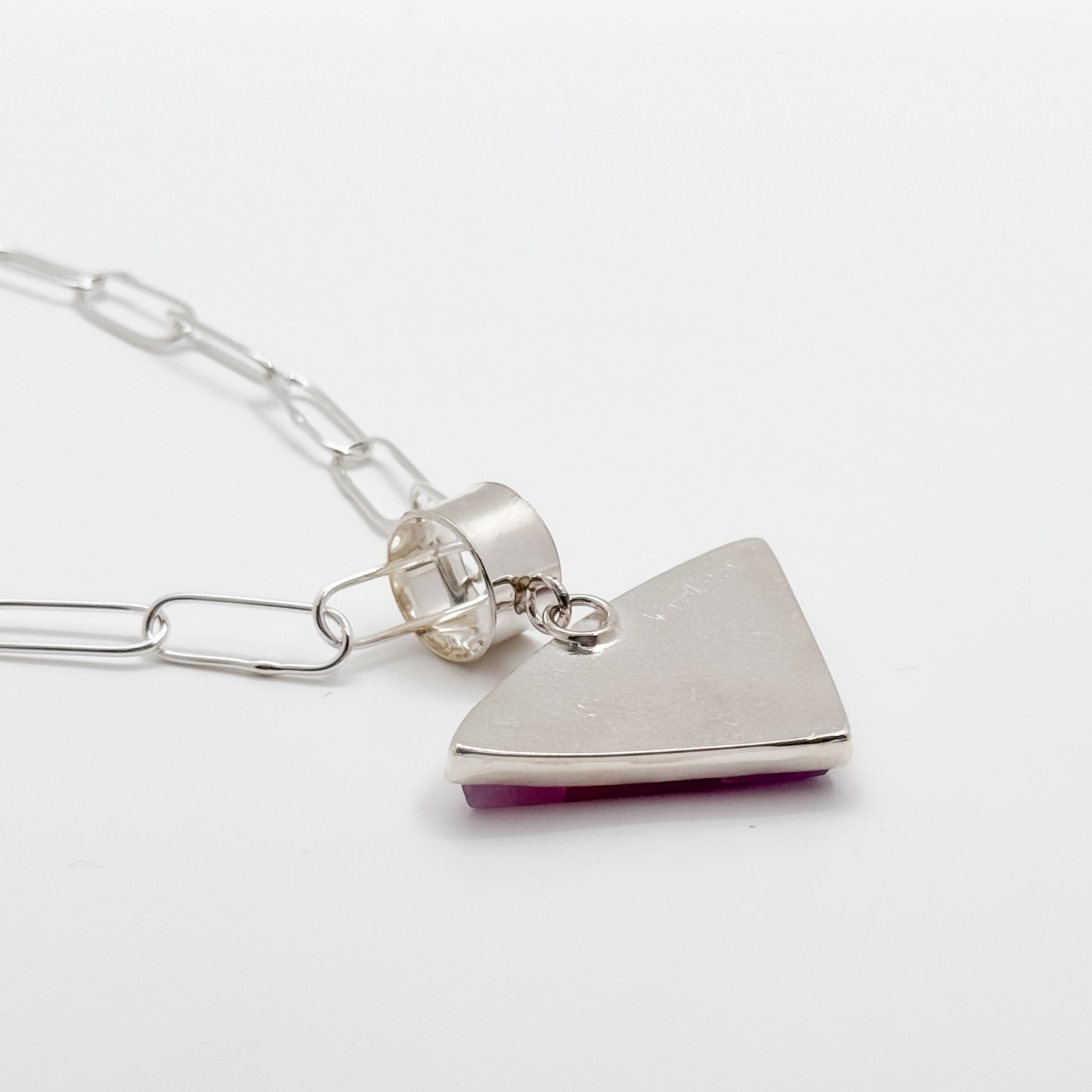 Triangle Smithsonite Necklace