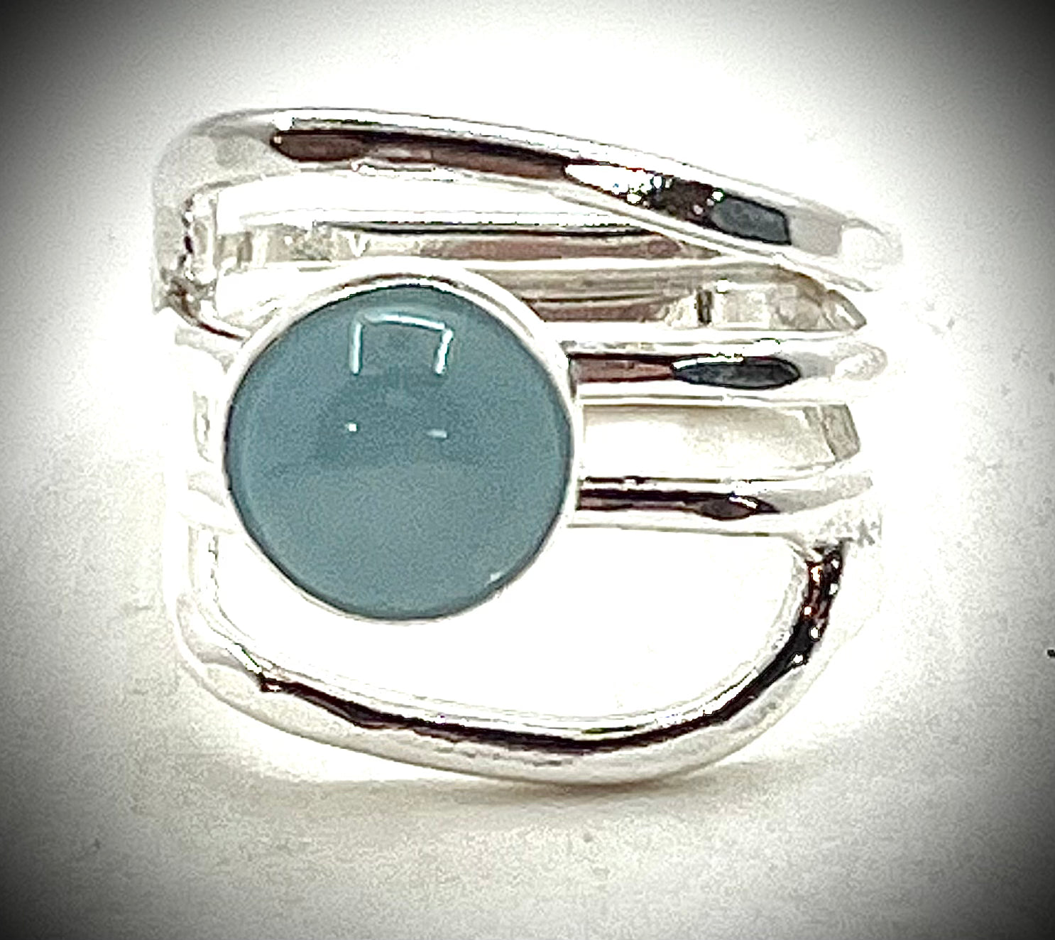 Aquamarine Wrap Ring
