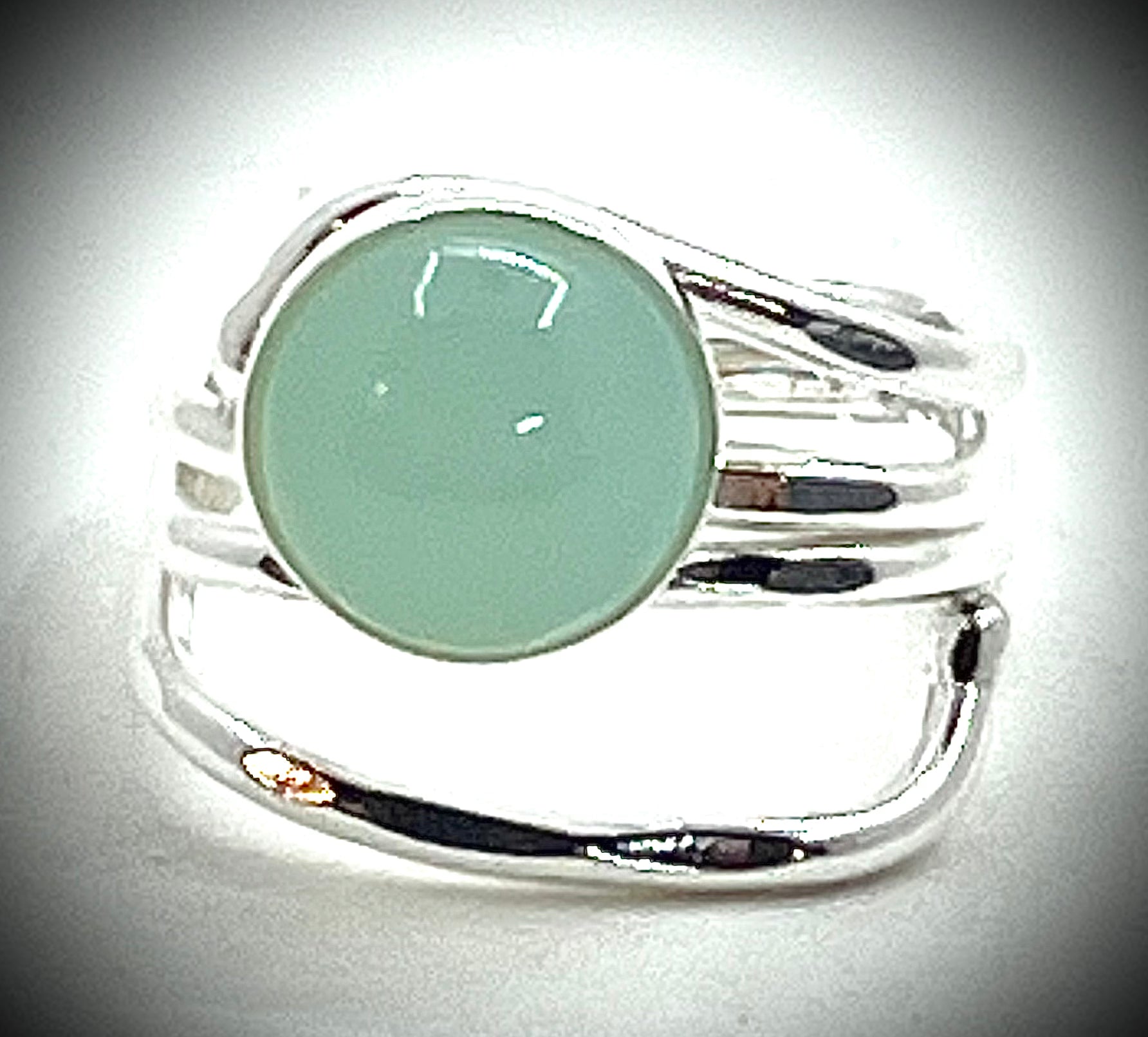 Chalcedony Wrap Ring