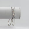 sticks and stones bangle Faceted Hammer Texture