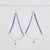 Sylvie Amethyst earrings