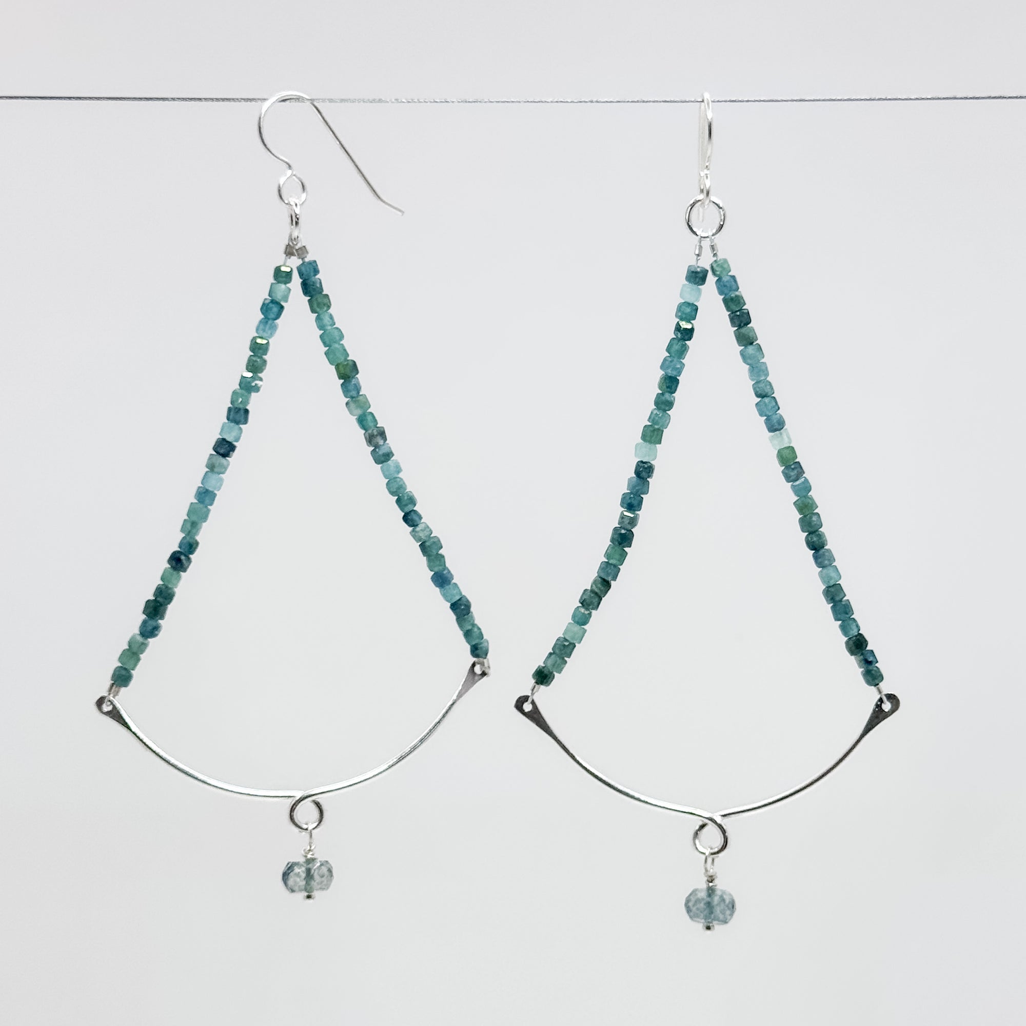 Sylvie Ear Labradorite earrings