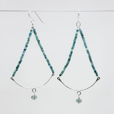 Sylvie Ear Labradorite earrings