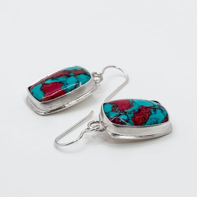 Sonora Sunrise Sediment Cushion Rectangle Earrings