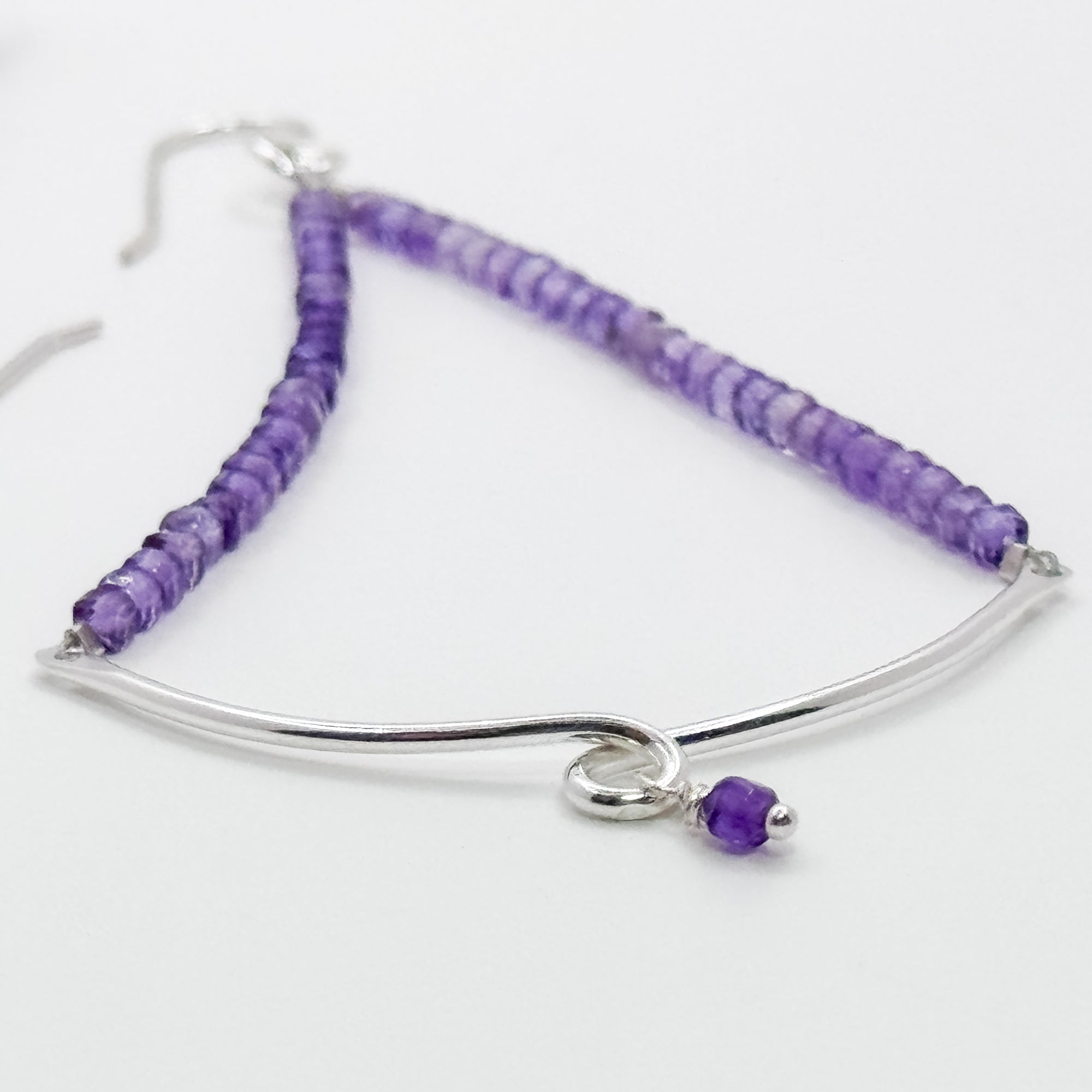 Sylvie Amethyst earrings