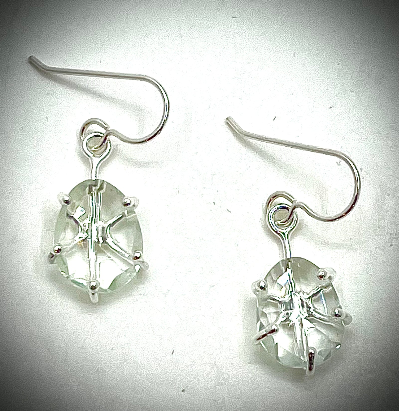 Green Amethyst Embraceable You Earrings