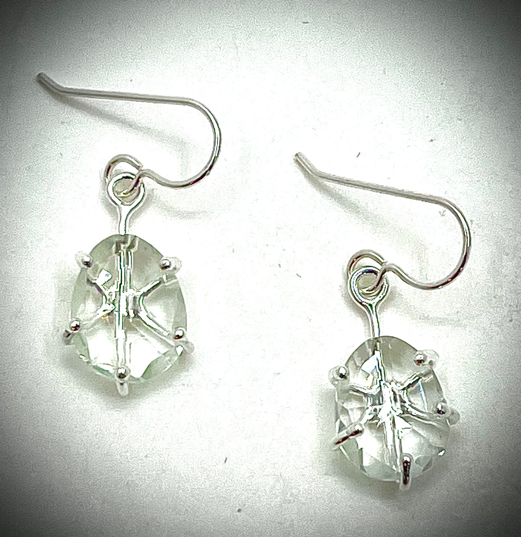 Green Amethyst Embraceable You Earrings