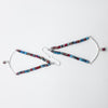 Sylvie Turquoise & Coral Matrix earrings