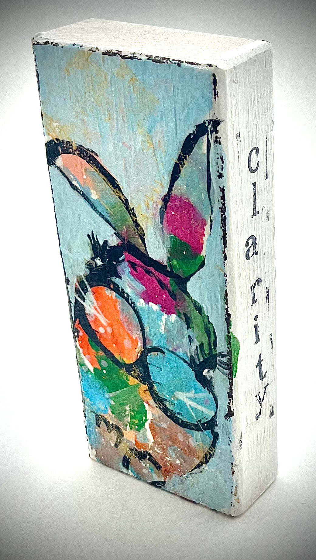 Bunny Painted Block
