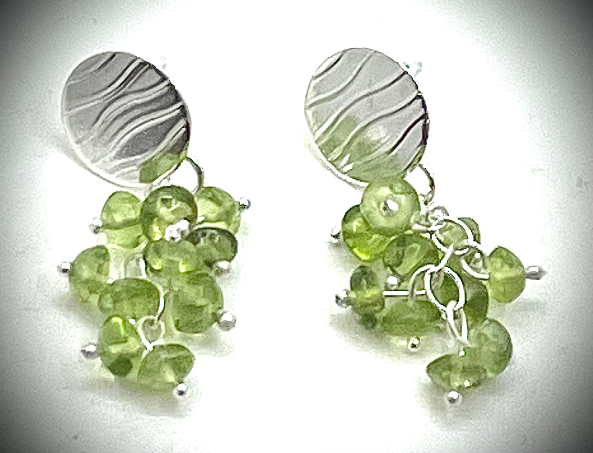 Short Katie Peridot Earrings
