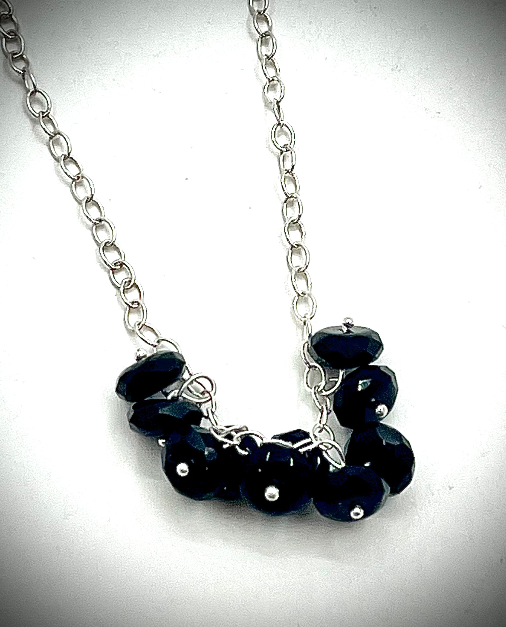 Honeysuckle Necklace with Gemstones