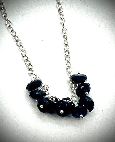 Honeysuckle Necklace with Gemstones