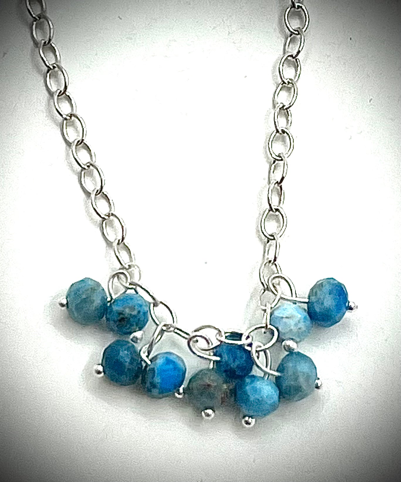 Honeysuckle Necklace with Gemstones