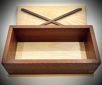 Maple and Lacewood Remote Box