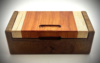 Short Remote Box with Hinged Lid