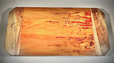 Sycamore and Walnut Serving Board